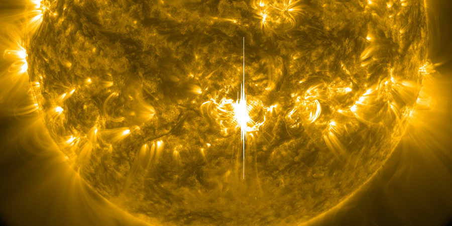 X9.0 solar flare! Strongest flare of Solar Cycle 25!